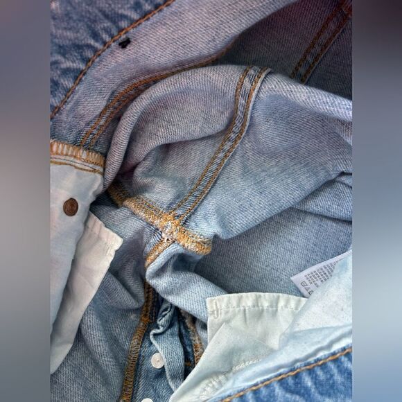 BDG Slim Straight Jean Frayed Hem Cropped Sz 25 - Picture 11 of 11